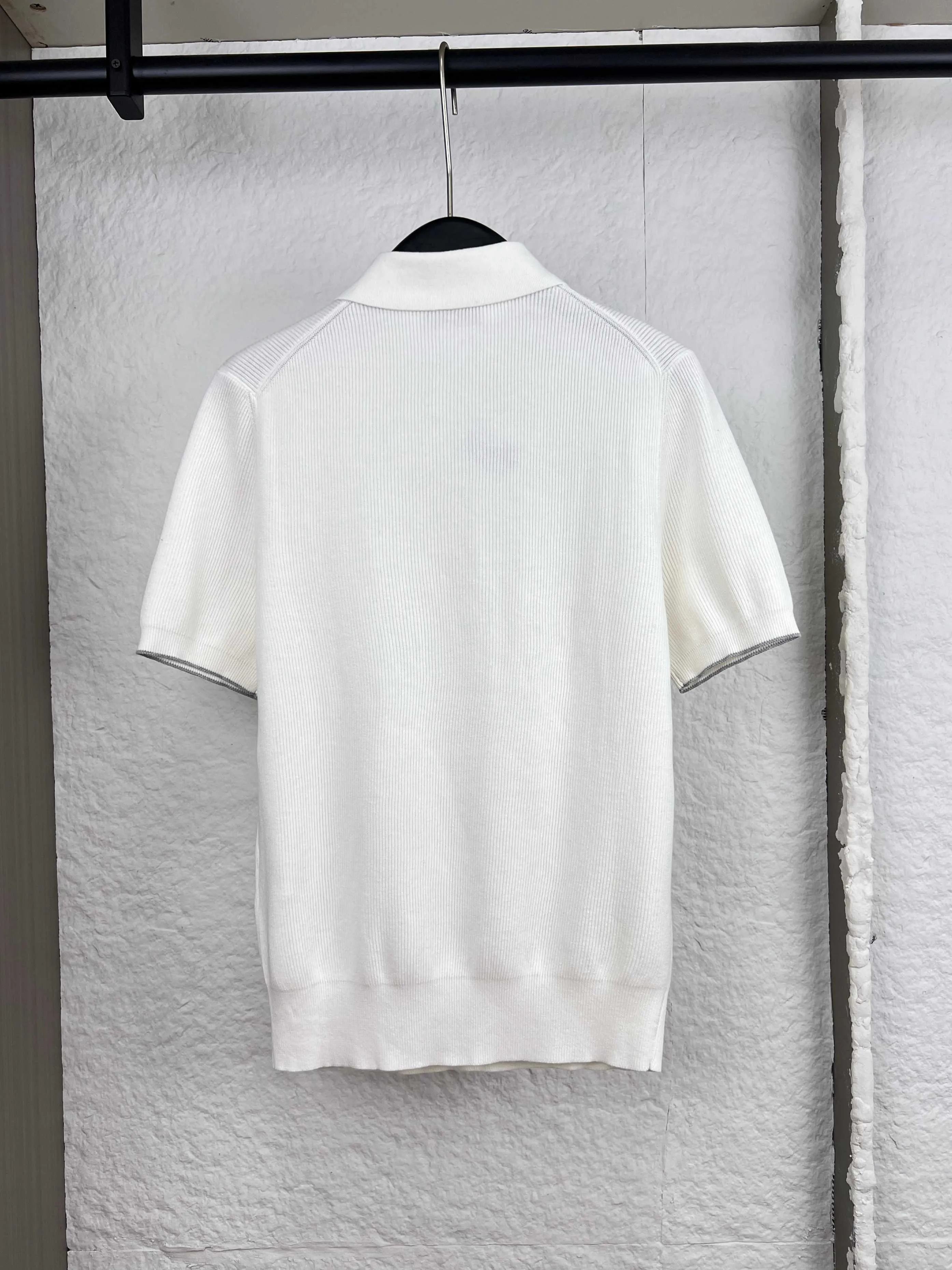 Brunello Cucinelli knitted polo shirt 44/46/48/50/52